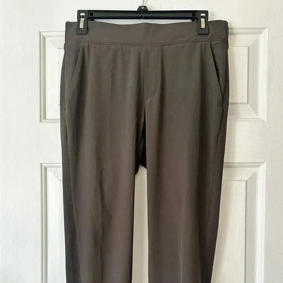 Athleta BROOKLYN MID RISE ANKLE PANT, grey, women, size 4 - Picture 2 of 4